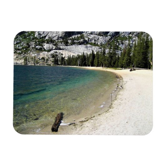 Küste von Tenaya Lake, Yosemite, CA Magnet (Horizontal)