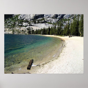 Küste von Tenaya Lake, Yosemite, CA Poster