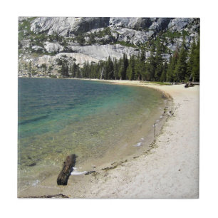 Küste von Tenaya Lake, Yosemite, Kalifornien Fliese