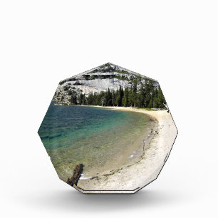 Küste von Tenaya Lake, Yosemite, Kalifornien Fotoblock