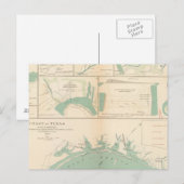 Küste von Texas Postkarte (Vorne/Hinten)