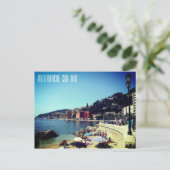 Küste von Villefranche Postkarte (Stehend Vorderseite)