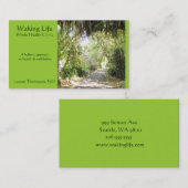 Küste-Weg-Limones Grün Visitenkarte (Vorne/Hinten)