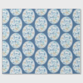 Küste WeihnachtsSEE & GREETINGS Geschenkpapier (Flach)