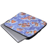 Küste, Wellen, Kies Laptopschutzhülle (Vorne Knopf)