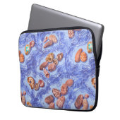 Küste, Wellen, Kies Laptopschutzhülle (Vorderseite Links)