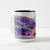 Küste Yelapa bis Puerto 1620 Zweifarbige Tasse (Vorderseite Links)