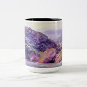 Küste Yelapa bis Puerto 1620 Zweifarbige Tasse (Mittel)