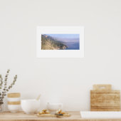 Küste Zentralkaliforniens Poster (Küche)