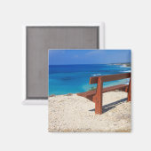 Küste Zyperns Magnet (Vorderseite/Rückseite)