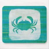 Küsten| Aqua-Krabbe Mousepad (Vorne)
