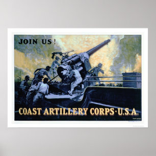 Küsten-Artillerie-Korps (US02042) Poster
