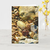 Küsten-Gruß Karte (Gelbe Blume)