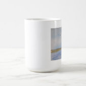 Küsten-helles Haus Kaffeetasse (Mittel)