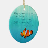 Küsten-Inspirationen Ombre Keramik Ornament (Rechts)