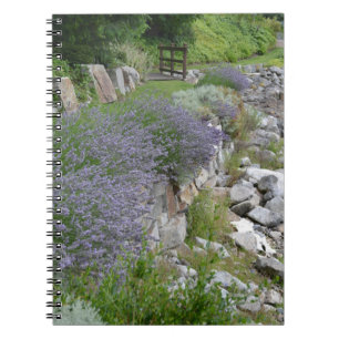 Küsten-Lavendel-Weg-Zeitschrift Notizblock