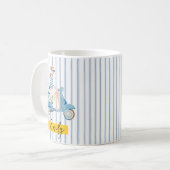 Küsten-Motorscooter Kaffeetasse (Vorderseite Links)