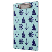 Küsten-Muster Klemmbrett (Links)