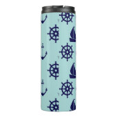 Küsten-Muster Thermosbecher (Rückseite)