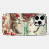 Küsten-/Nautikaltag iPhone Hülle (Rückseite (Horizontal))