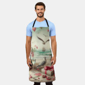 Küsten-/Nautikaltag Schürze (Getragen)