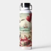 Küsten-/Nautikaltag Trinkflasche (Rückseite)