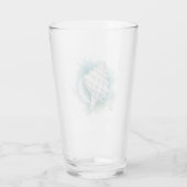 Küsten/Nautische Muschel Glas (Rückseite)