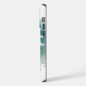 Küsten/Nautische Muschel iPhone Hülle (Linke Seite)