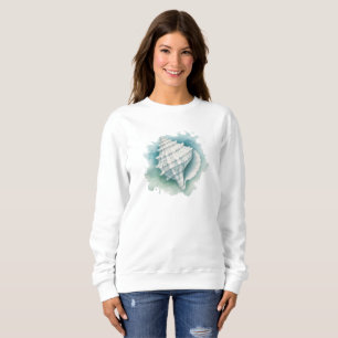 Küsten/Nautische Muschel Sweatshirt