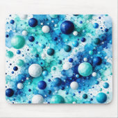 Küsten-Poly-Blasen Mousepad (Vorne)