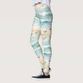 Küsten-Sandpiper-Ufer-Muster (5) Leggings (Links)