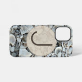 Küsten-Schalen Initial Case Art iPhone Hülle (Rückseite (Horizontal))