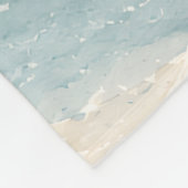 Küsten-Schalen-Küsten-Fleece-Decke Fleecedecke (Ecke)