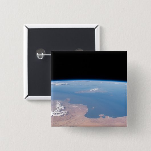 Küsten Tunesiens und Libyens und Insel Sizilien Button (Vorne & Hinten)