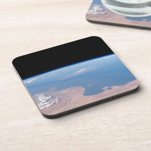 Küsten Tunesiens und Libyens und Insel Sizilien Getränkeuntersetzer (Linke Seite)