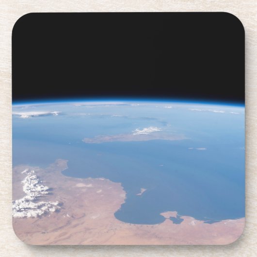 Küsten Tunesiens und Libyens und Insel Sizilien Getränkeuntersetzer (Vorderseite)