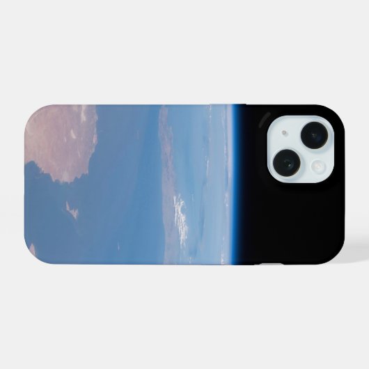 Küsten Tunesiens und Libyens und Insel Sizilien iPhone 15 Hülle (Rückseite (Horizontal))