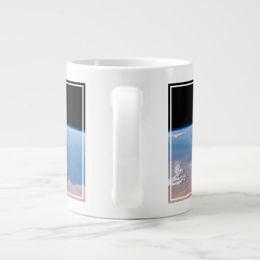 Küsten Tunesiens und Libyens und Insel Sizilien Jumbo-Tasse (Rückseite)