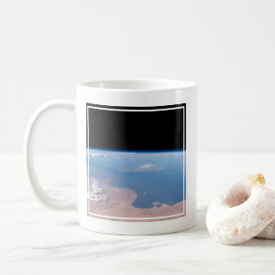 Küsten Tunesiens und Libyens und Insel Sizilien Kaffeetasse