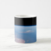 Küsten Tunesiens und Libyens und Insel Sizilien Kaffeetasse (Mittel)