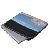 Küsten Tunesiens und Libyens und Insel Sizilien Laptopschutzhülle (Vorne Knopf)