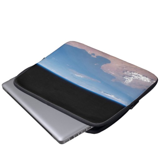 Küsten Tunesiens und Libyens und Insel Sizilien Laptopschutzhülle (Vorne Knopf)