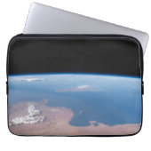 Küsten Tunesiens und Libyens und Insel Sizilien Laptopschutzhülle (Vorderseite)