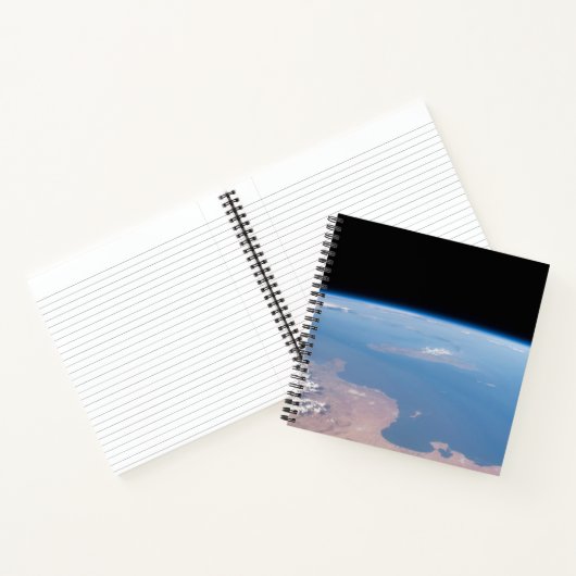 Küsten Tunesiens und Libyens und Insel Sizilien Notizblock (Innenseite)