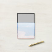 Küsten Tunesiens und Libyens und Insel Sizilien Post-it Klebezettel (Auf Schreibtisch)