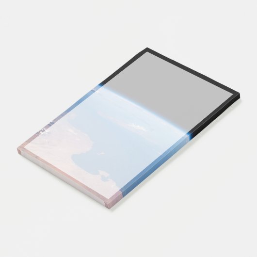 Küsten Tunesiens und Libyens und Insel Sizilien Post-it Klebezettel (angewinkelt)