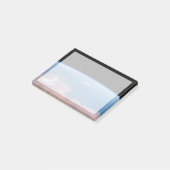 Küsten Tunesiens und Libyens und Insel Sizilien Post-it Klebezettel (angewinkelt)