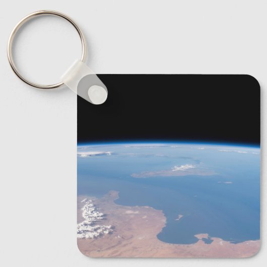 Küsten Tunesiens und Libyens und Insel Sizilien Schlüsselanhänger (Vorderseite)