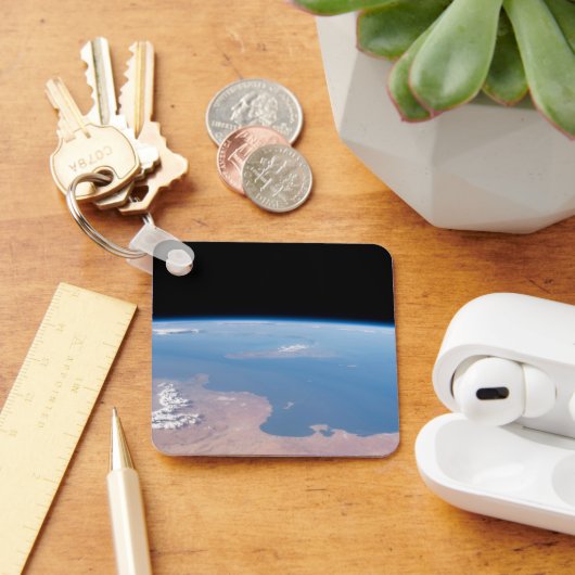 Küsten Tunesiens und Libyens und Insel Sizilien Schlüsselanhänger (Schreibtisch)