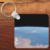 Küsten Tunesiens und Libyens und Insel Sizilien Schlüsselanhänger (Vorderseite)